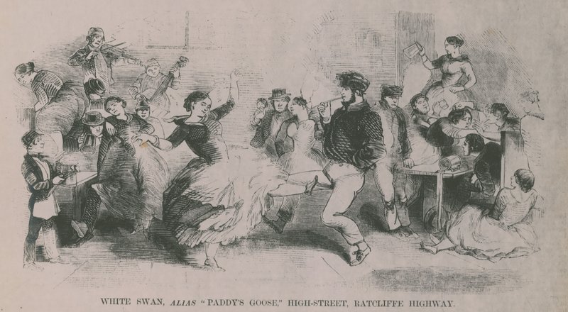 White Swan, alias Paddys Goose, High Street, Ratcliffe Highway by English School