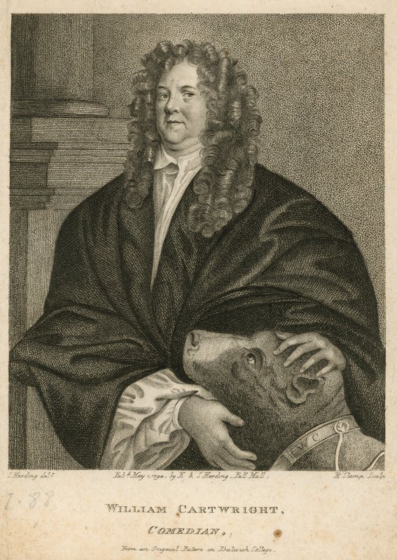William Cartwright, comedian by English School