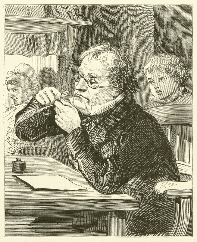 William Lilly (engraving) by English School