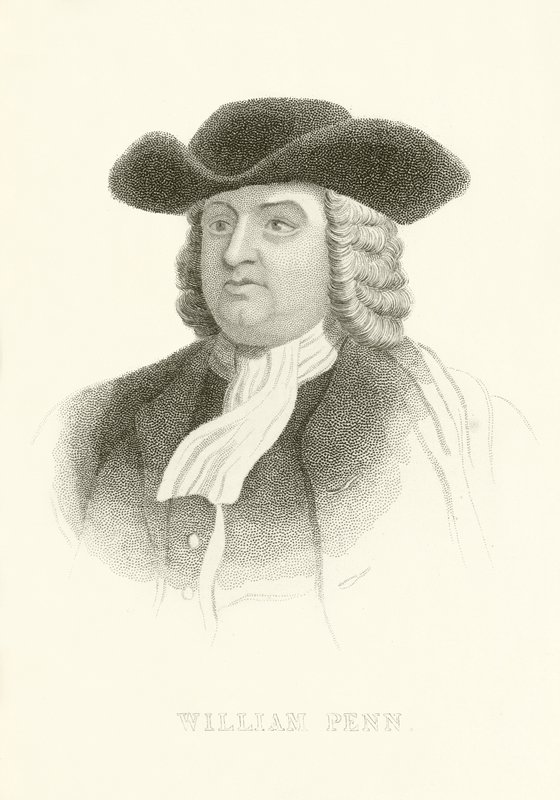 William Penn by English School