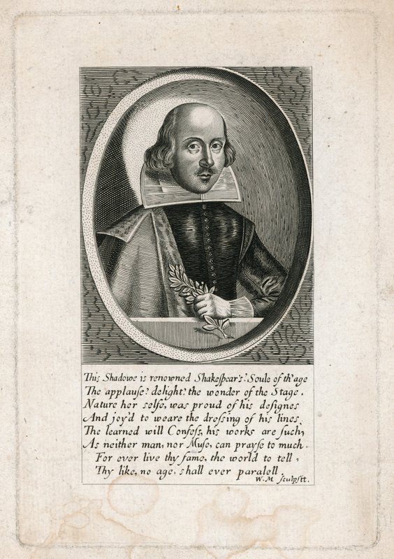 William Shakespeare by English School