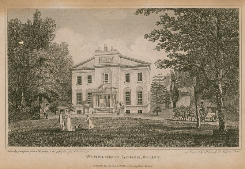 Wimbledon Lodge, Surrey by English School
