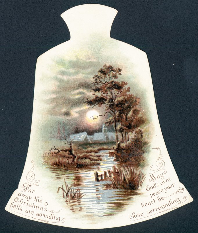 Winter Scene, Bell Shape by English School
