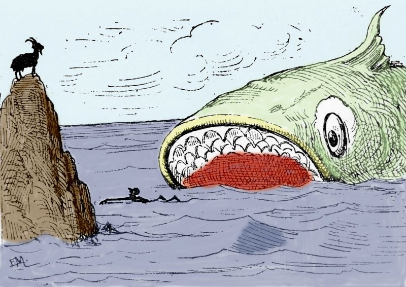 Pinocchio Monstro Shark