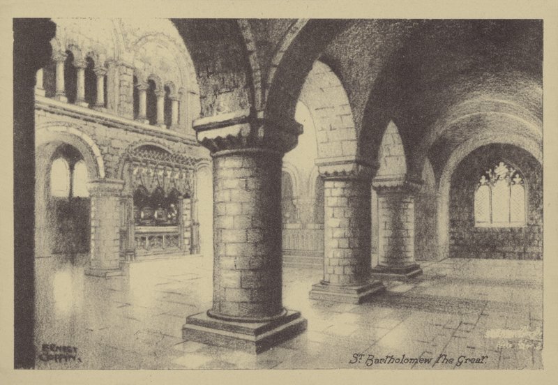 St Bartholomew the Great by Ernest Coffin