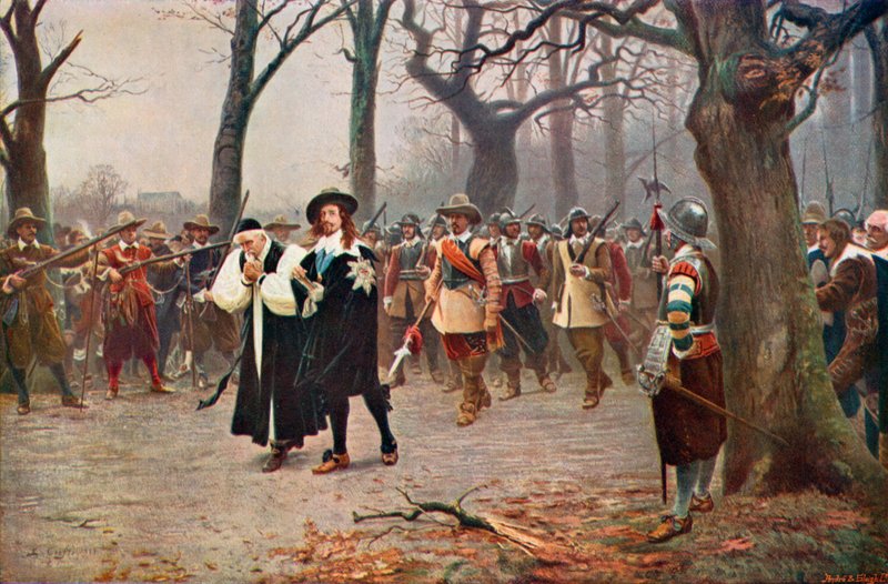 King Charles I on the Way to His Execution by Ernest (after) Crofts