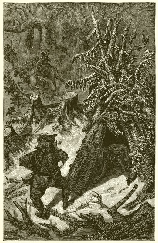 The Fox and the Countryman by Ernest Henry Griset