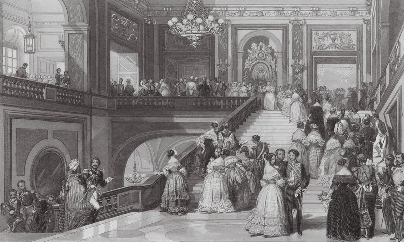Grand Fete, Palace of Versailles by Eugene Louis (after) Lami