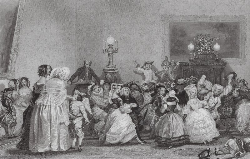 Juvenile Fancy Ball, Paris by Eugene Louis (after) Lami