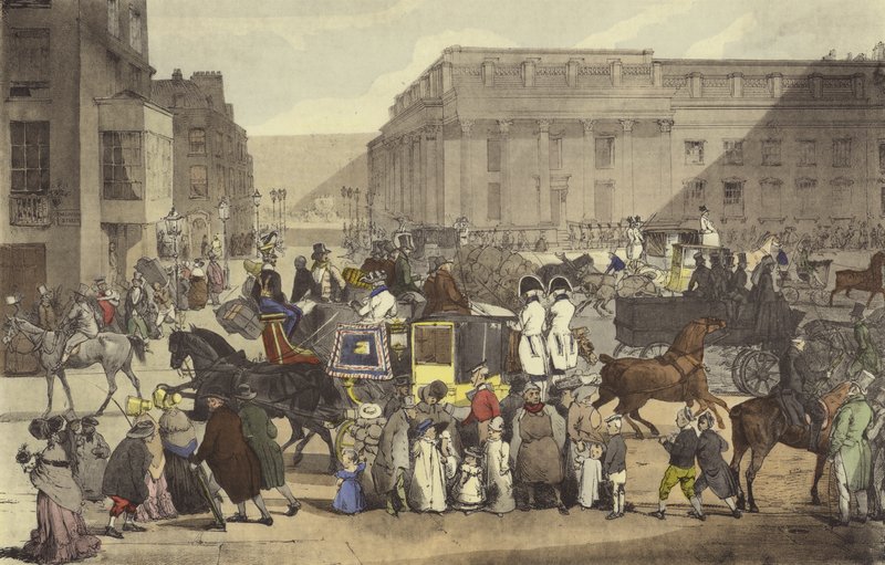London by Eugene Louis after Lami