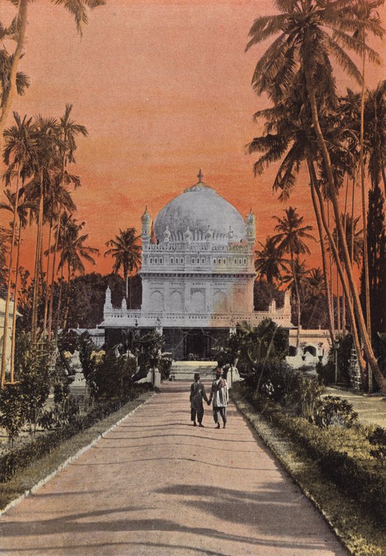 Mysore, Tombs of Tipu Sultan and Hyder Ali by European Photographer