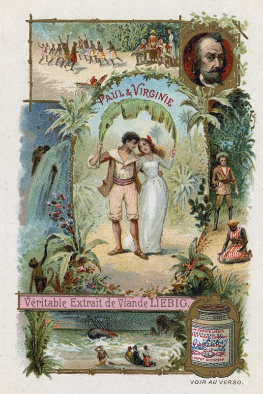 Paul et Virginie, by Victor Masse by European School