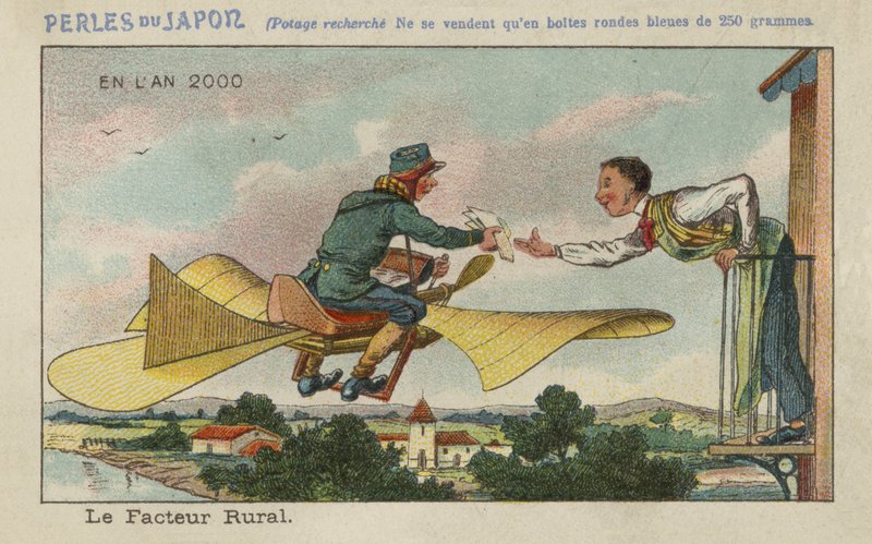 The rural postman in the year 2000 by European School
