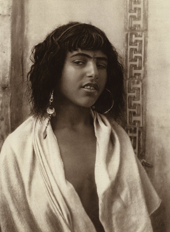 Algiers, Berber girl by European Photographer