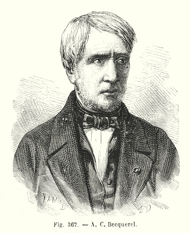 A C Bacquerel (engraving) by European School