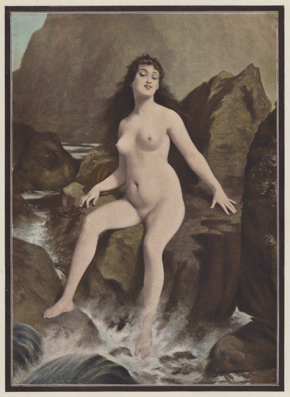 A Siren, a Creature from Greek Mythology by European School