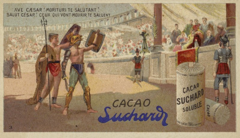 Ave, Caesar! Morituri te salutant (Hail, Caesar! Those who are about to die salute you) by European School