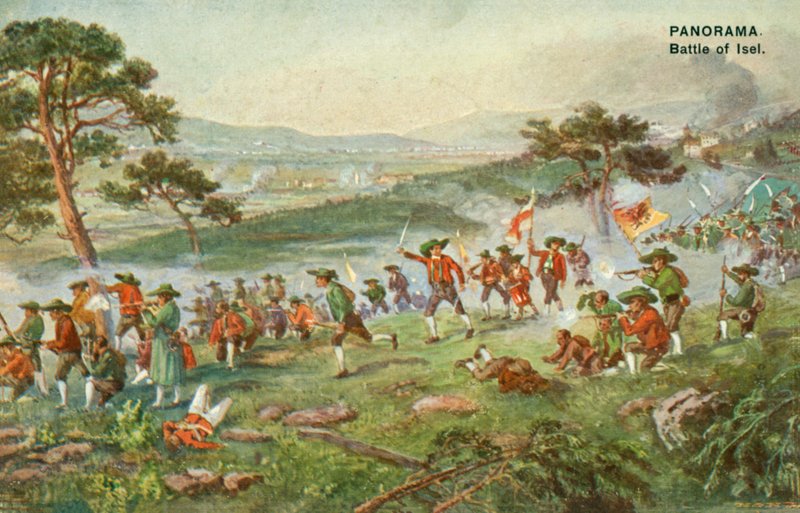 Battles of Bergisel by European School