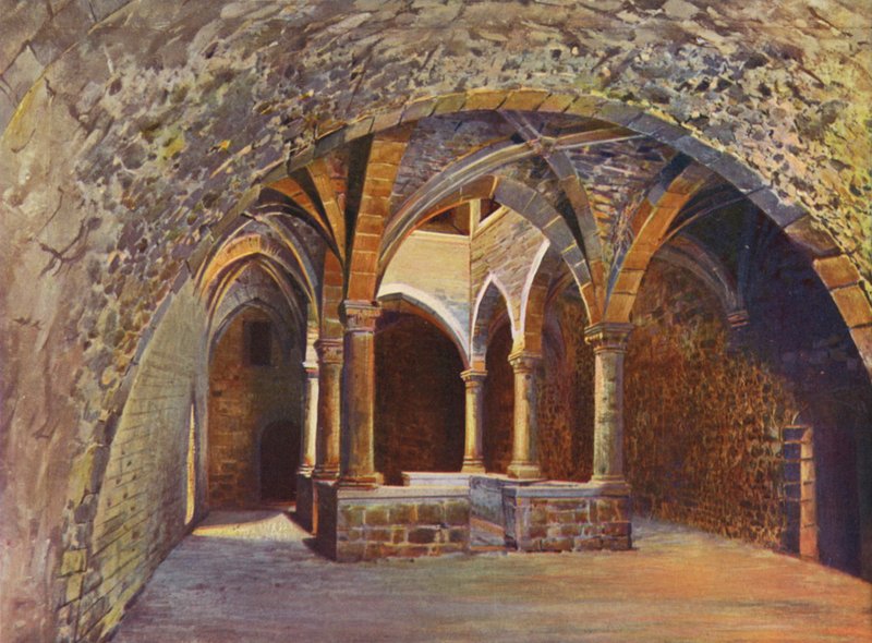 Cannes, Interior of Chateau St-Honorat by European School