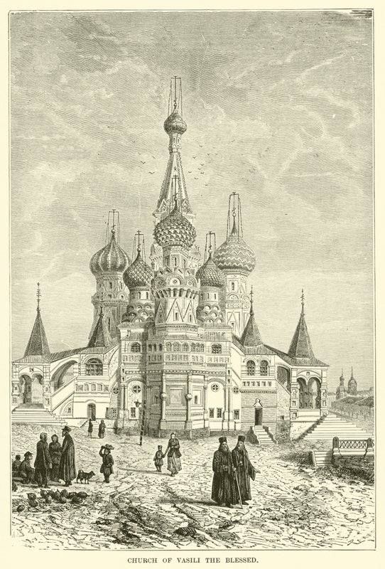 Church of Vasili the Blessed by European School