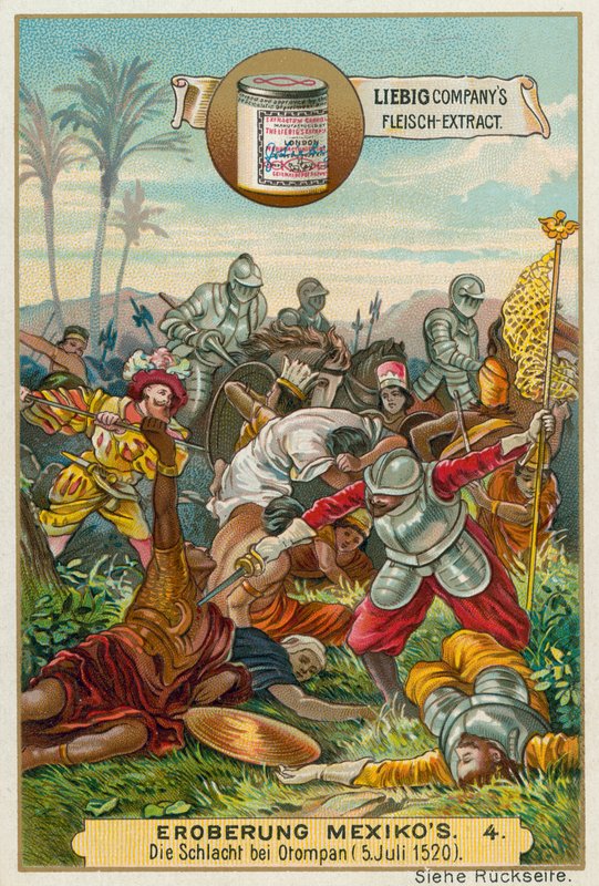 Conquest of Mexico by European School