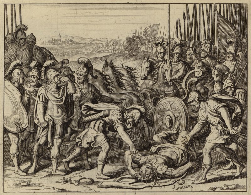 Death of Antiochus by European School