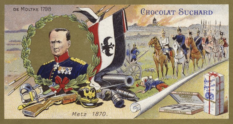 Helmuth von Moltke the Elder and the Siege of Metz, France, 1870 by European School