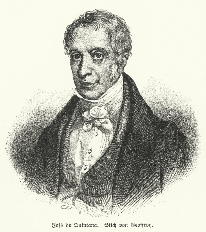Manuel Jose Quintana, Spanish Poet by European School