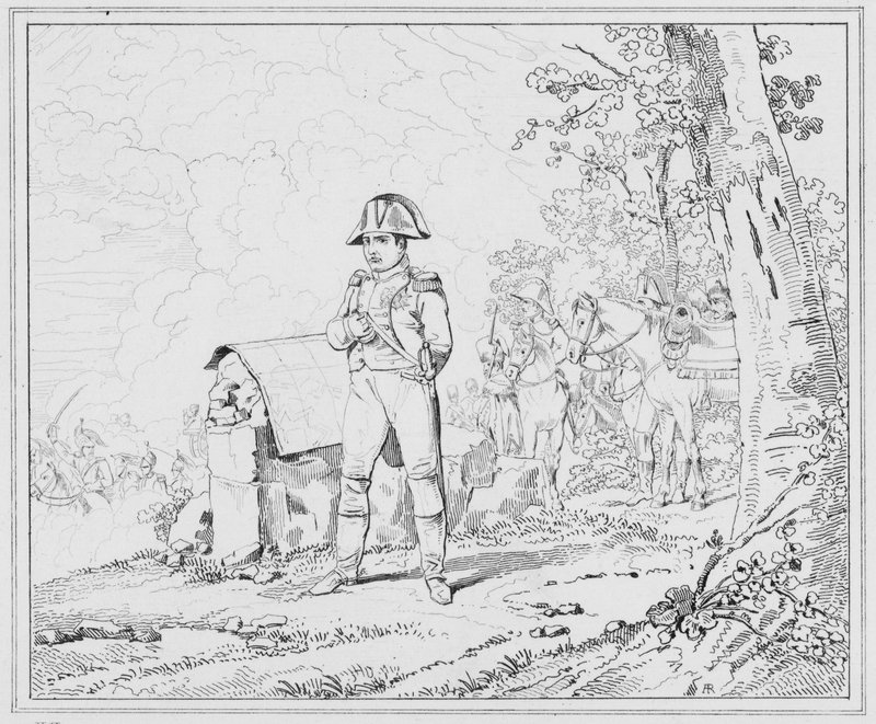 Napoleon: Napoleon at Charleroi by European School