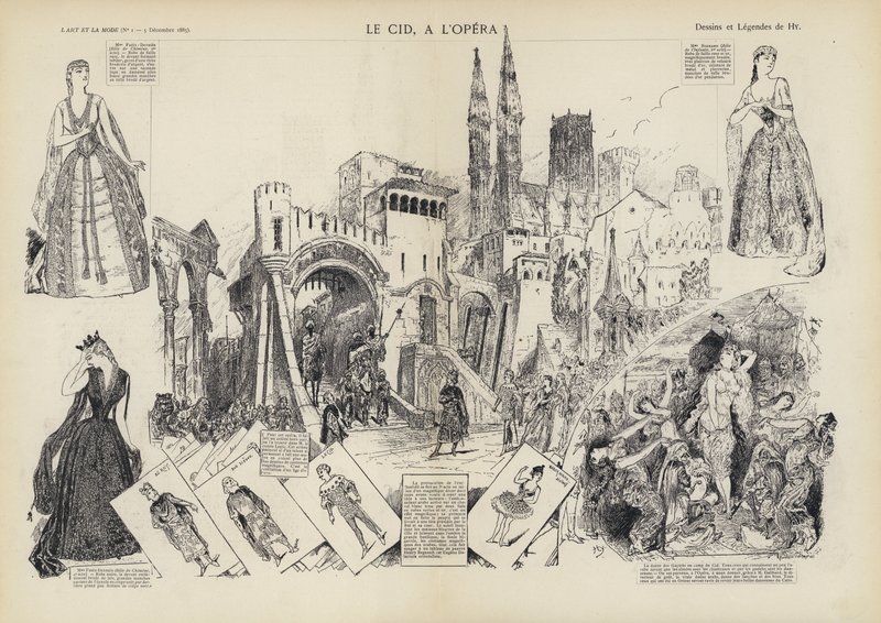 Performance of Jules Massenet