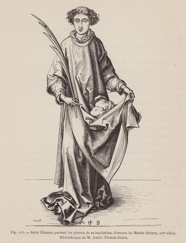 St Stephen Carrying a Martyr