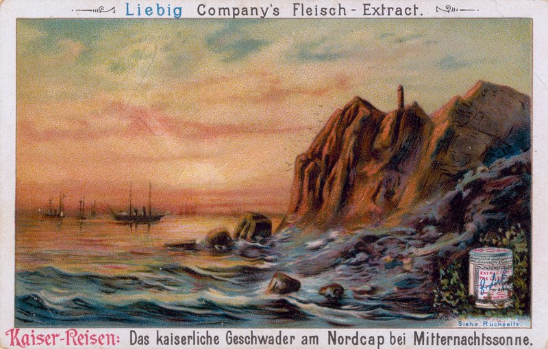 The Imperial Fleet at North Cape in Finland by European School