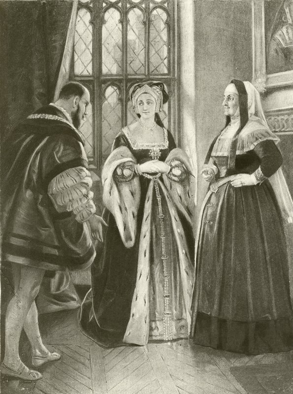 King Henry VIII. Act II, Scene III by Felix Octavius Carr Darley