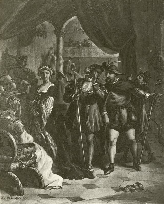 King Henry VIII. Act I, Scene IV by Felix Octavius Carr Darley