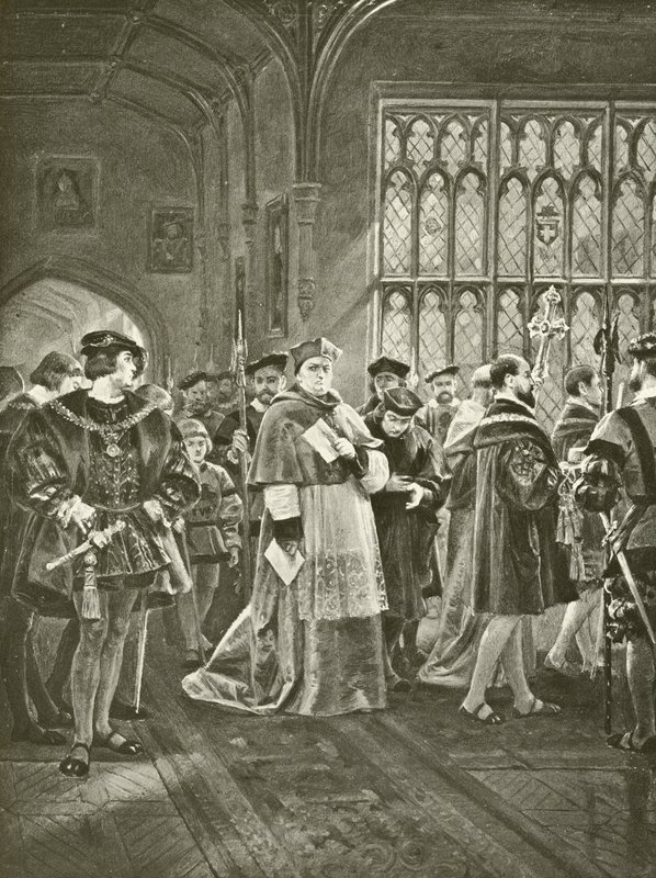 King Henry VIII. Act I, Scene I by Felix Octavius Carr Darley