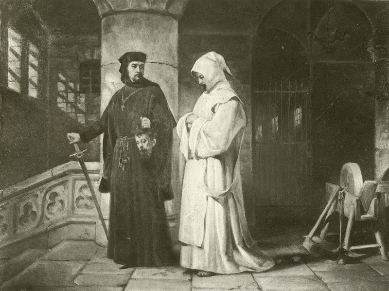 Measure for Measure. Act IV, Scene III by Felix Octavius Carr Darley