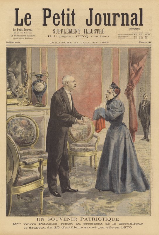 A Patriotic Souvenir by Fortune Louis Meaulle