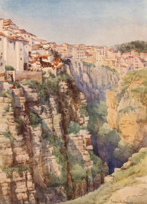 Gorge of the Roumel, Constantine by Frances Nesbitt
