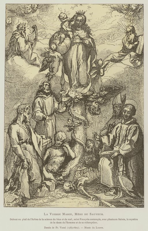 The Virgin Mary, Mother of Christ the Saviour by Francesco Vanni