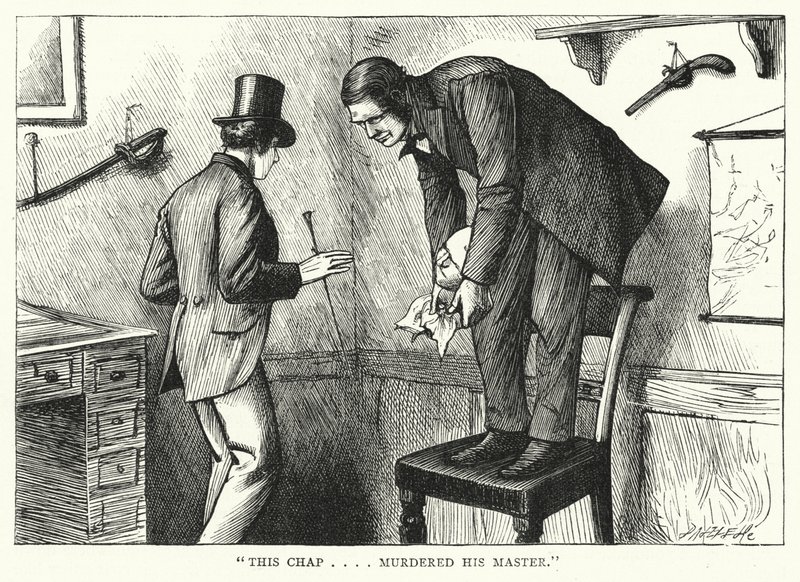 Illustration for Great Expectations by Charles Dickens by Francis Arthur Fraser