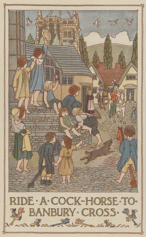 Ride a cock-horse to Banbury Cross by Francis Donkin Bedford