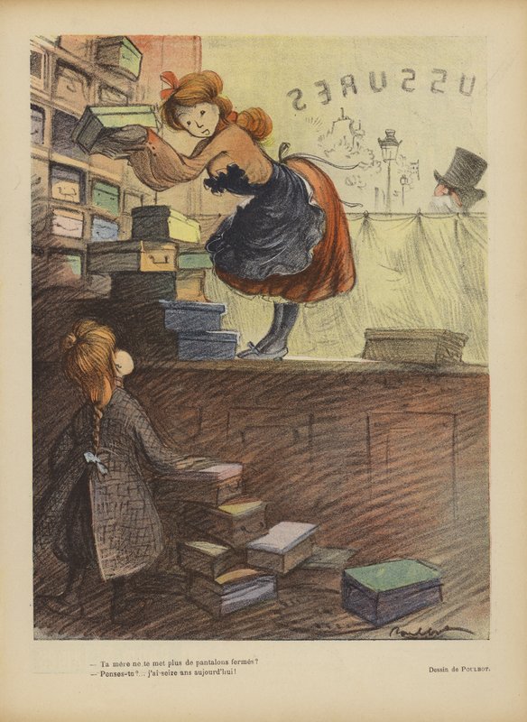 Illustration for Le Rire by Francisque Poulbot