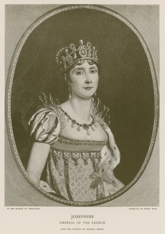 Josephine, Empress of the French by Francois Pascal Simon Gerard