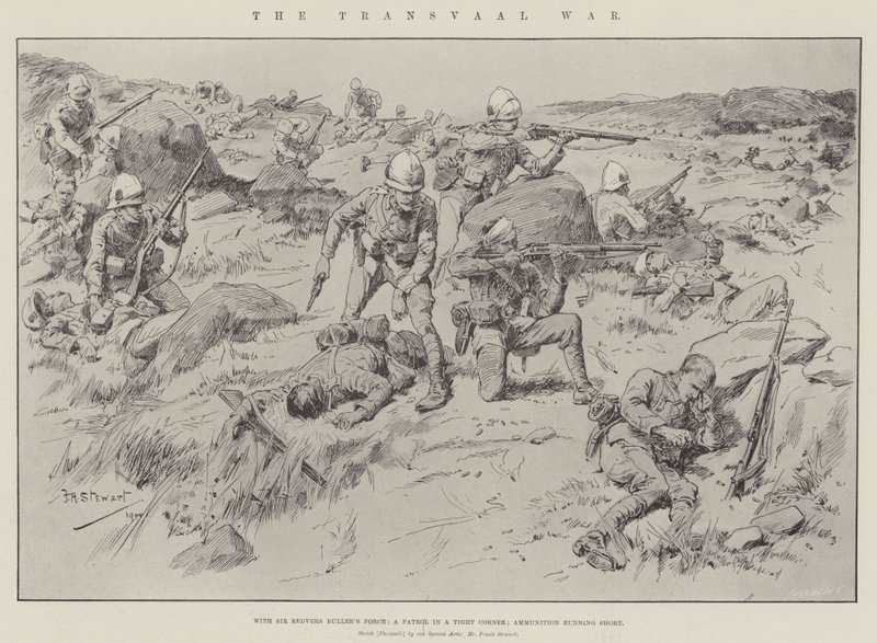 The Transvaal War by Frank Algenon Stewart: Fine art print