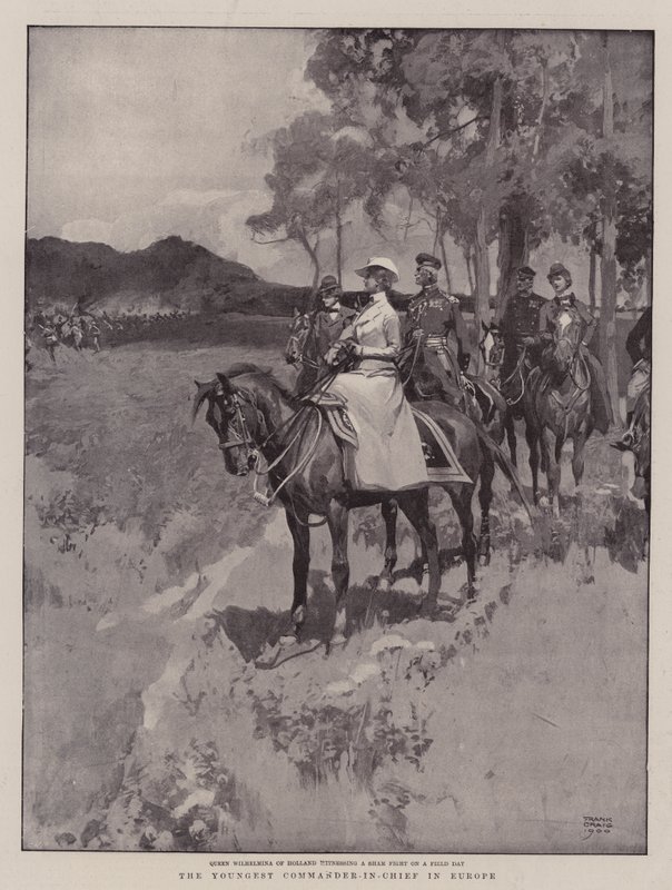 The Youngest Commander-in-Chief in Europe by Frank Craig