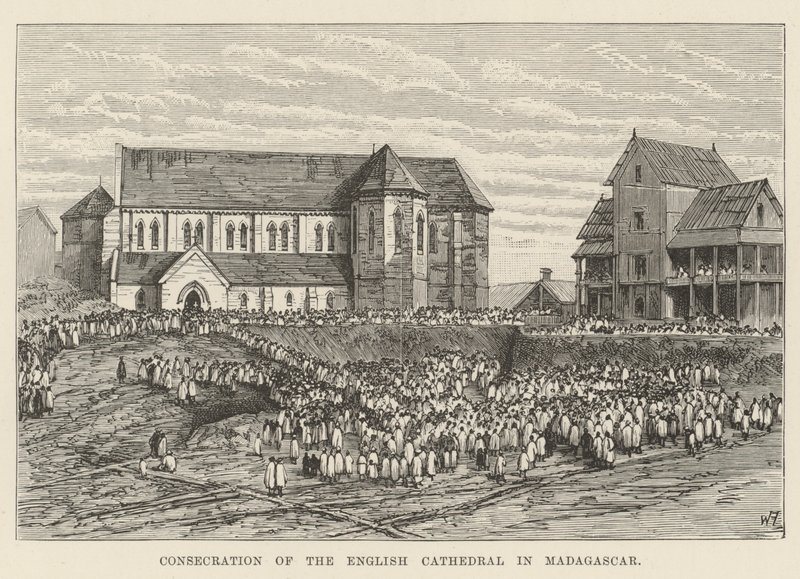 Consecration of the English Cathedral in Madagascar by Frank Watkins