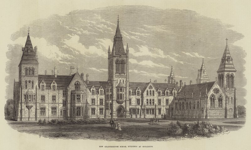 New Charterhouse School Buildings at Godalming by Frank Watkins