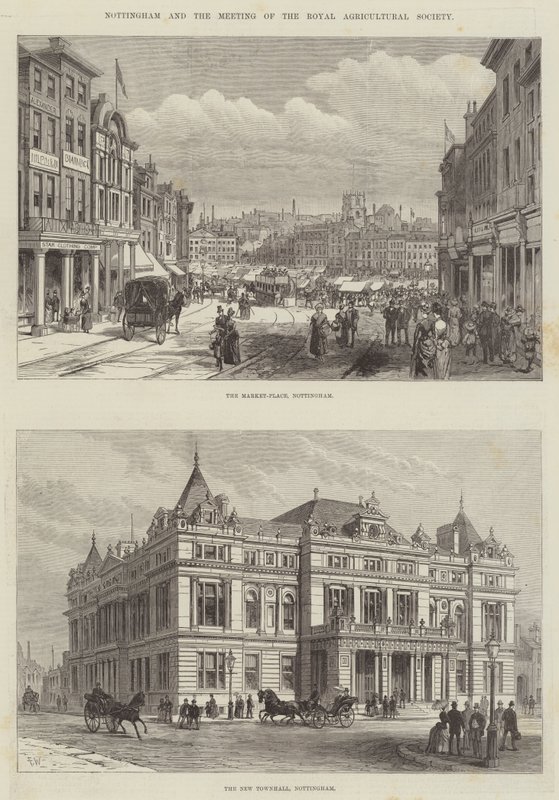 Sketches of Nottingham by Frank Watkins