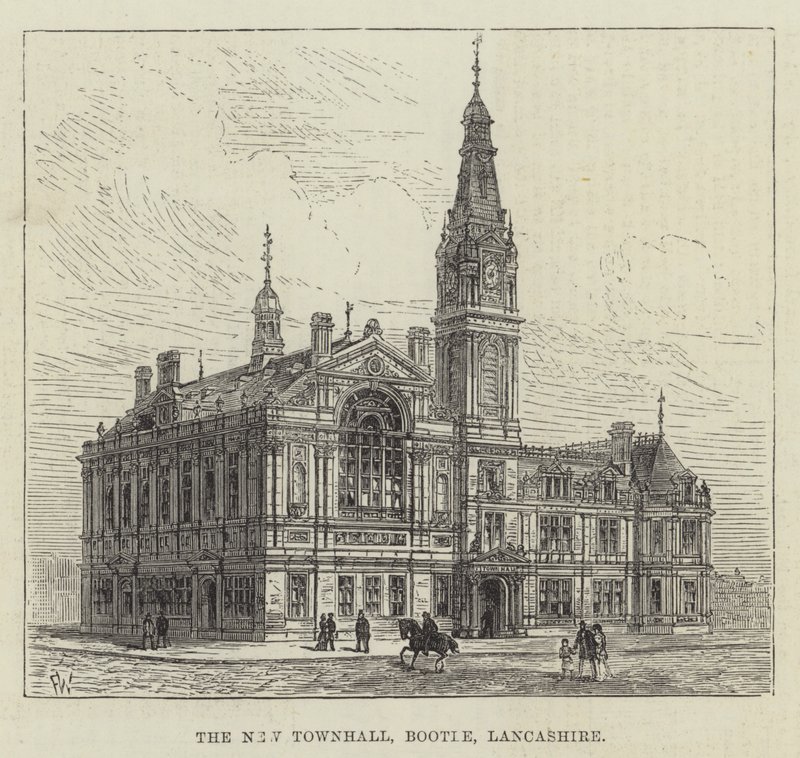 The New Townhall, Bootle, Lancashire by Frank Watkins