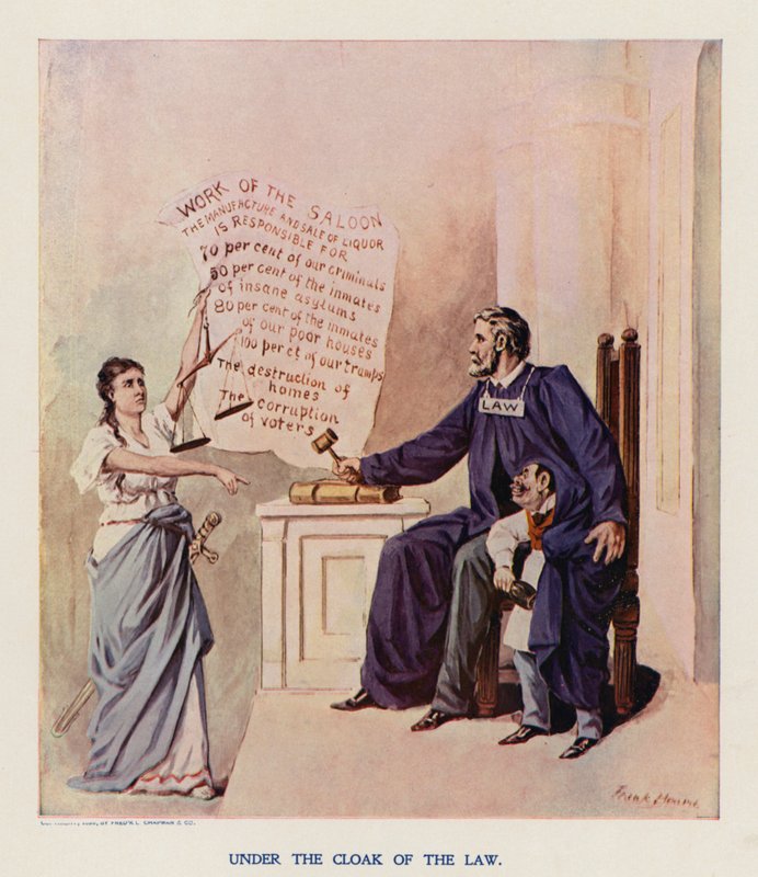 Under the cloak of the law by Frank Beard